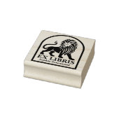 Ex Libris - Lion Gummistempel (Stempel)