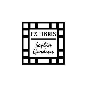 Ex Libris Moderne Briefmarke Gummistempel