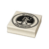 Ex Libris - Moon Walk Gummistempel (Stempel)