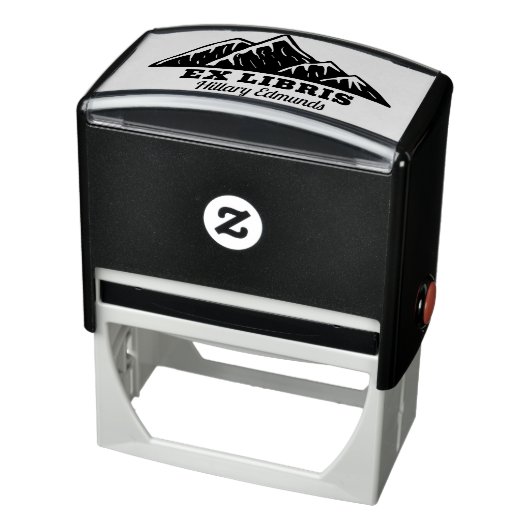 Ex Libris Mountains Rubber Briefmarke Permastempel (Produkt)