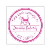 Ex Libris | Niedliche Katze Permastempel (Design)