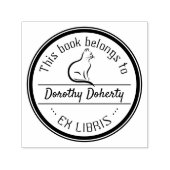 Ex Libris | Niedliche Katze Permastempel (Design)