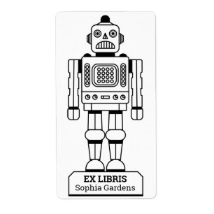 Ex Libris - Robot Librarian