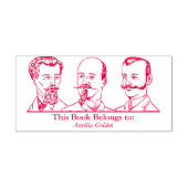 Ex Libris - Three Man v2 Permastempel (Design)