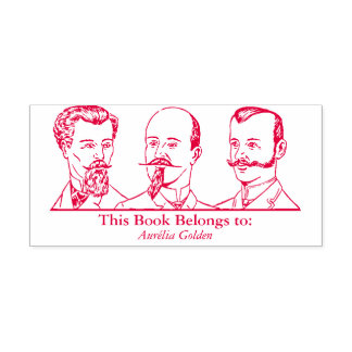 Ex Libris - Three Man v2 Permastempel