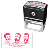 Ex Libris - Three Man v3 Permastempel (Beispiel)