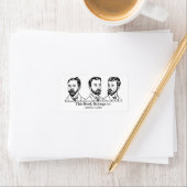 Ex Libris - Three Man v5 Adressaufkleber (Insitu)