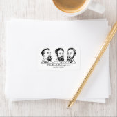 Ex Libris - Three Man v6 Adressaufkleber (Insitu)