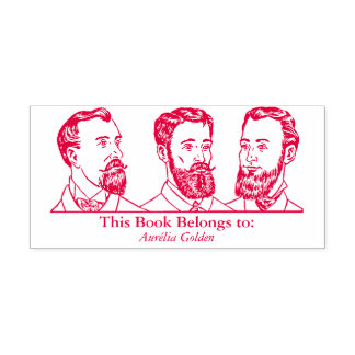 Ex Libris - Three Man v6 Permastempel