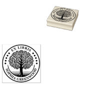 Ex Libris - Tree Gummistempel (Stempel)