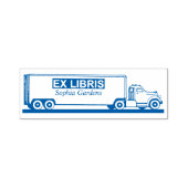 Ex Libris - Truck Permastempel (Design)