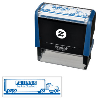 Ex Libris - Truck Permastempel