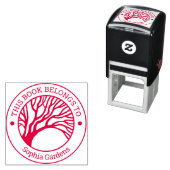 Ex Libris - überhängender Baum Permastempel (Beispiel)