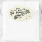 Ex Libris Vintage botanische Stickers (Tasche)