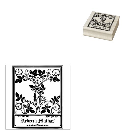 Ex libris voor Klaas Groesbeek en Paul Nijhoff Gummistempel (Stempel)