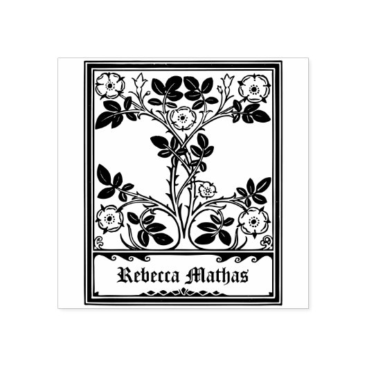 Ex libris voor Klaas Groesbeek en Paul Nijhoff Gummistempel (Prägung)