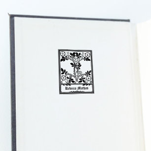 Ex libris voor Klaas Groesbeek en Paul Nijhoff Gummistempel