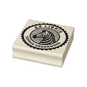 Ex Libris - Zebra Gummistempel (Stempel)