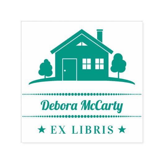 Ex Libris | ZUHAUSE Permastempel (Design)