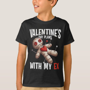 Ex-Liebhaber-Voodoo-Puppe Valentinstag Plan Lustig T-Shirt