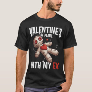 Ex Lover Voodoo Doll Valentinstag Plan Funny Rev T-Shirt