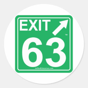 EX-ORG63 RUNDER AUFKLEBER