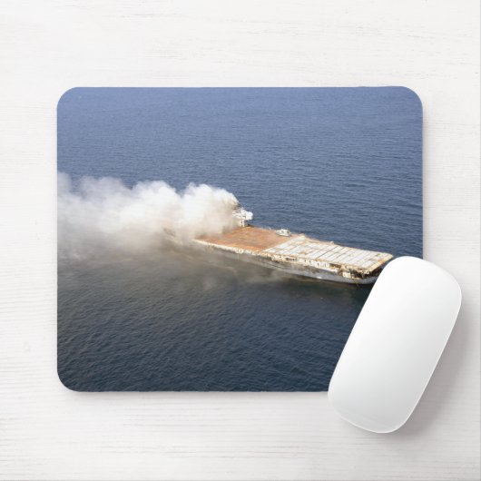 Ex-Oriskany, ein stillgelegtes Luftfahrzeug Mousepad (Mit Mouse)