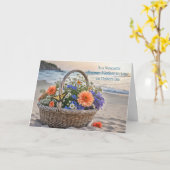 Ex-Schwiegermutter oder ehemaliger Muttertag Karte (Gelbe Blume)