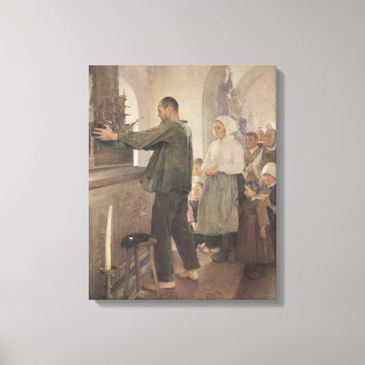 Ex Voto, 1898 Leinwanddruck (Vorderseite)