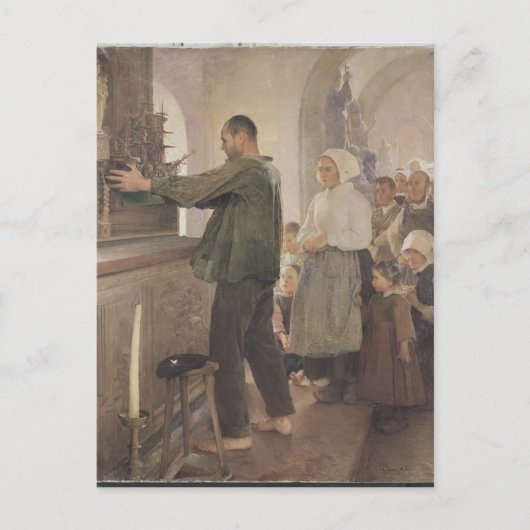 Ex Voto, 1898 Postkarte (Vorderseite)