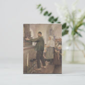 Ex Voto, 1898 Postkarte (Stehend Vorderseite)