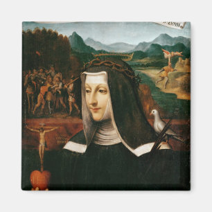 Ex Voto gewidmet St. Catherine von Siena Magnet