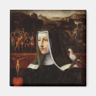 Ex Voto weihte St. Catherine von Siena ein Magnet