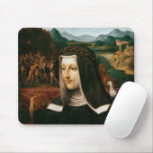 Ex Voto weihte St. Catherine von Siena ein Mousepad (Mit Mouse)
