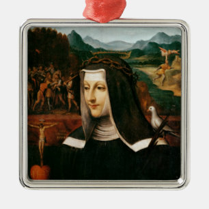 Ex Voto weihte St. Catherine von Siena ein Silbernes Ornament