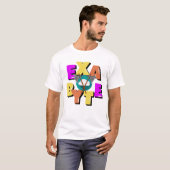 Exabyte-Datenmesseinheit T-Shirt (Vorne ganz)