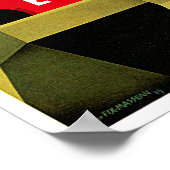 Exactitude ETAT Französische Eisenbahn-Tour Poster (Ecke)