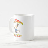 Exaggerators anonymer Swag Kaffeetasse (Vorderseite Links)