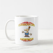 Exaggerators anonymer Swag Kaffeetasse (Links)