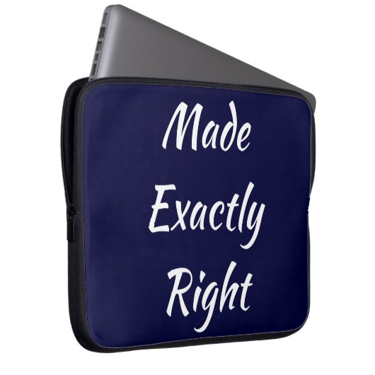 Exakt rechte Elektronik-Bag Laptopschutzhülle (Vorne Rechts)