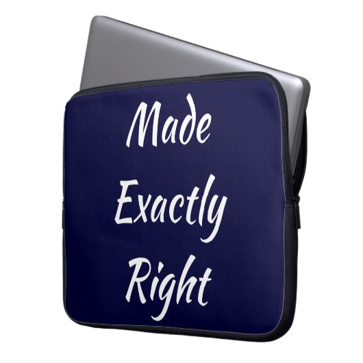 Exakt rechte Elektronik-Bag Laptopschutzhülle (Vorderseite Links)