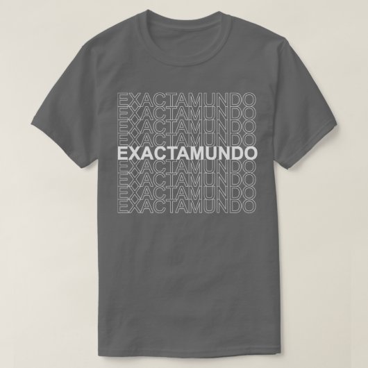 Exaktamundo T-Shirt (Design vorne)