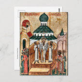 Exaltation des orthodoxen Christlichen Symbols Postkarte (Vorne/Hinten)