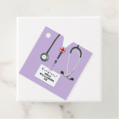 Examen der Pflegeschule Geschenkanhänger (Beispiel)