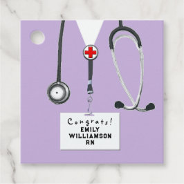 Examen der Pflegeschule Geschenkanhänger