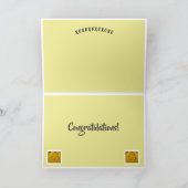 Examen Glückwünsche Karte (Innenseite)