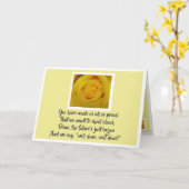 Examen Glückwünsche Karte (Gelbe Blume)