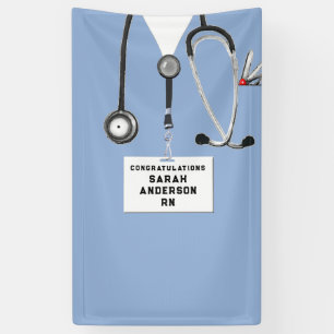 Examensfeier für Krankenpfleger Banner
