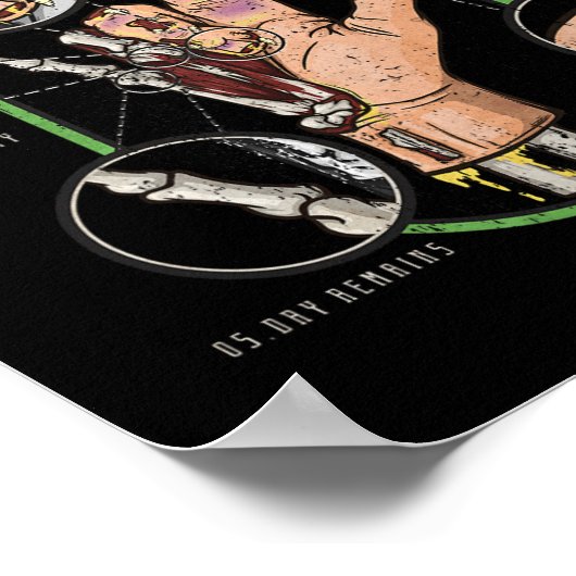 Examiner Halloween Forensics Coroner Geschenk Medi Poster (Ecke)