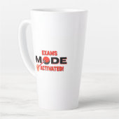 Exams Mode Activated Mug – Student Study Mug Milchtasse (Linke Ecke)
